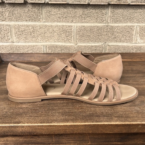 Eileen Fisher Women's Rato Sandals Tumbled Nubuck Size 8 - Picture 2 of 9